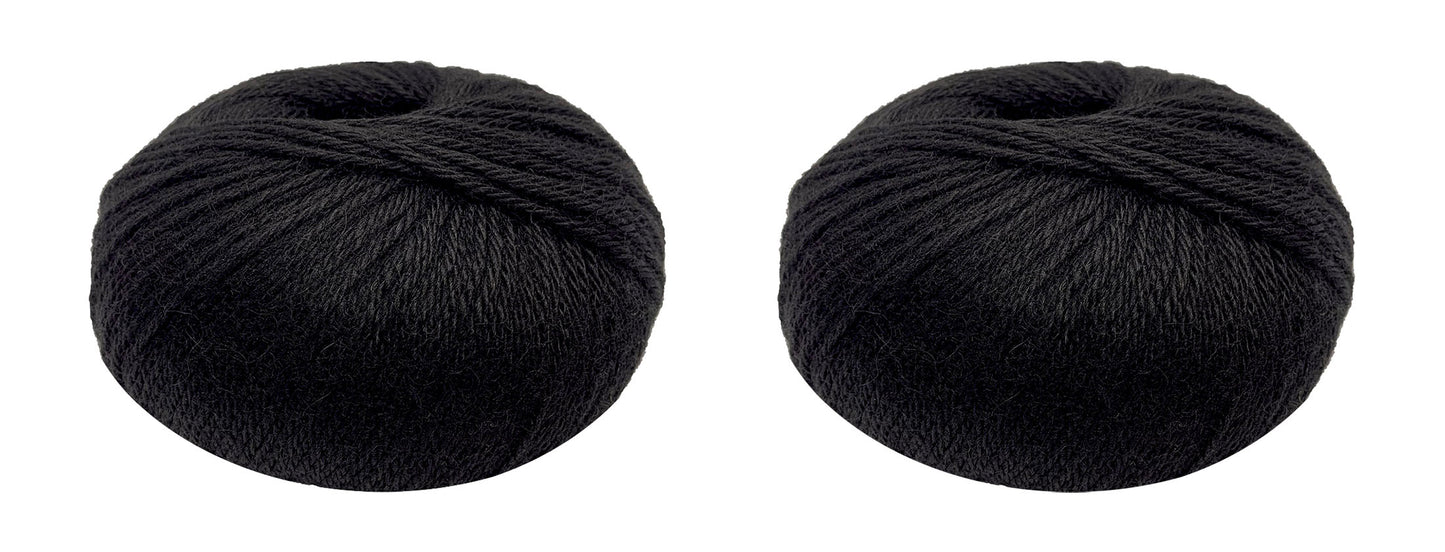 100% Baby Alpaca Yarn - Royalty Yarns Extra Soft Worsted #4 Baby Alpaca 4 Ply Yarn for Knitting, Crocheting and Weaving 200 Grams