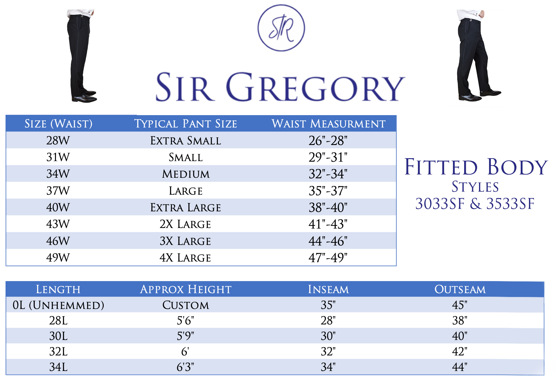 Sir Gregory Men's Fitted Flat Front Wool Tuxedo Pants Formal